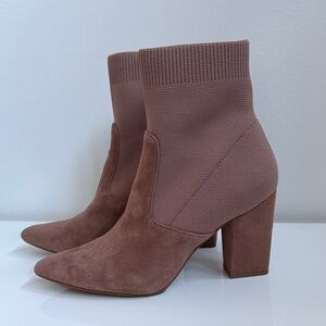 Steve Madden Mauve Heeled Boots